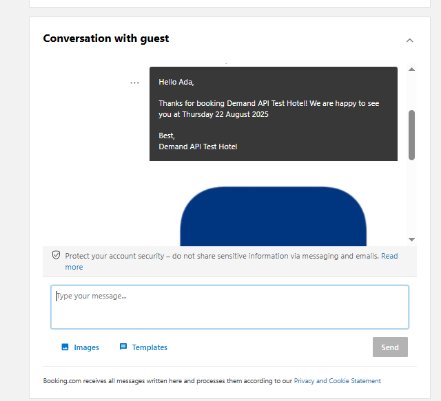 conversation message extranet